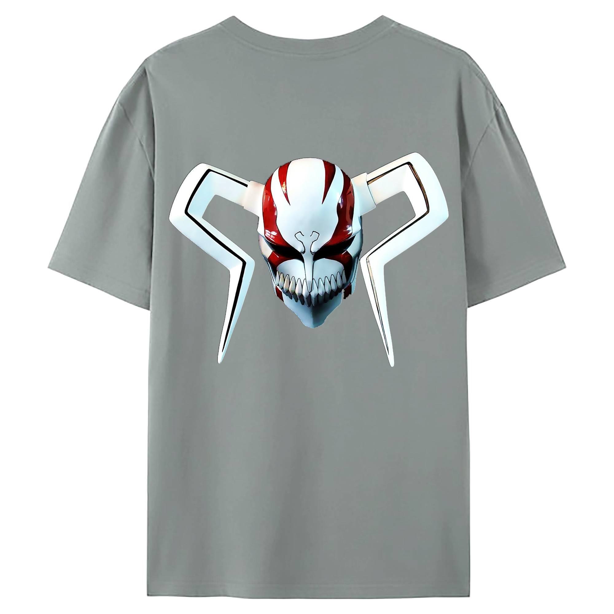 （画像用） ブリーチ 黒崎一護（くろさき いちご）BLEACH Kurosaki Ichigo 綿100％ メンズ半袖Tシャツ（バックプリント） 通気性